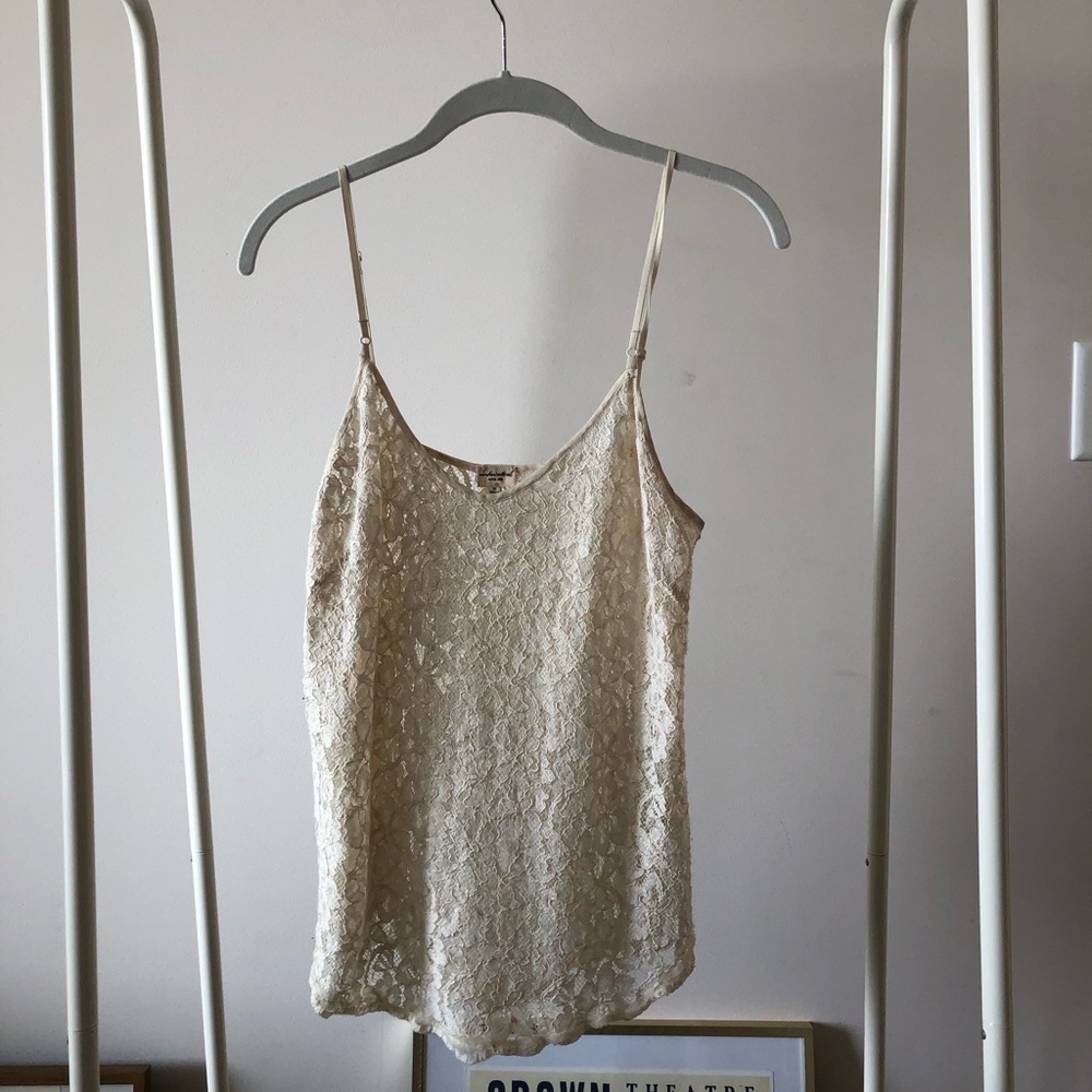 Wilfred silk lace top